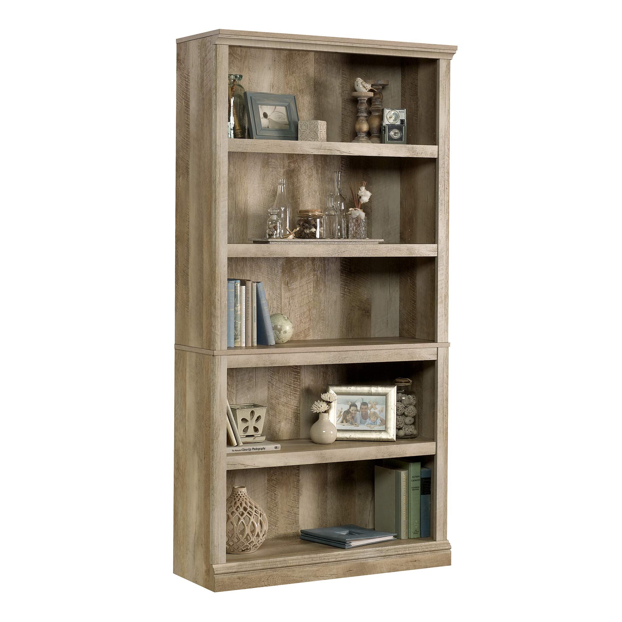 Sauder Miscellaneous Storage 5-Shelf Bookcase/ Book shelf, Select Cherry finish