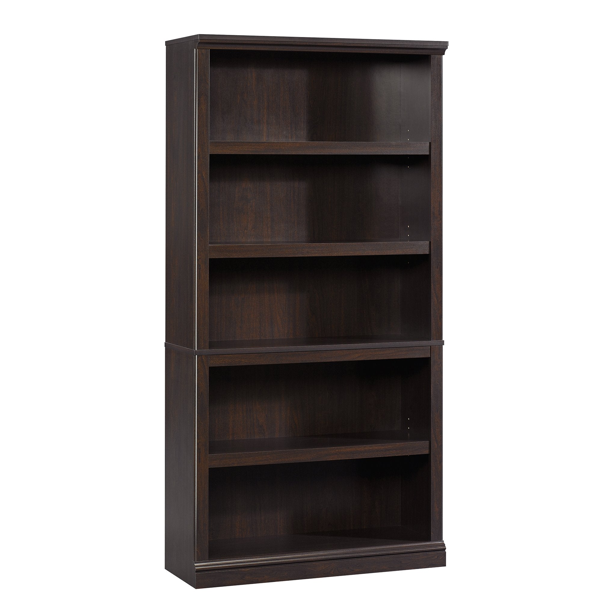 Sauder Miscellaneous Storage 5-Shelf Bookcase/ Book shelf, Select Cherry finish