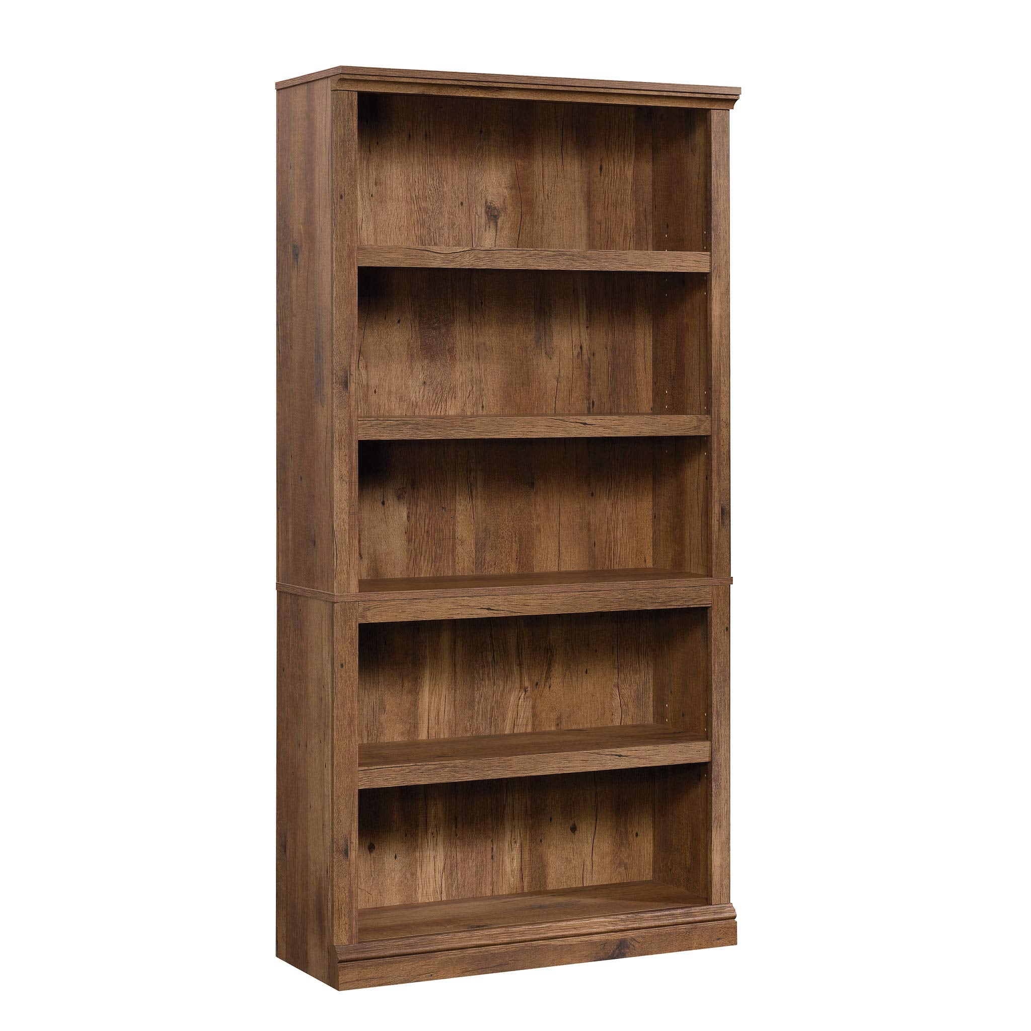 Sauder Miscellaneous Storage 5-Shelf Bookcase/ Book shelf, Select Cherry finish